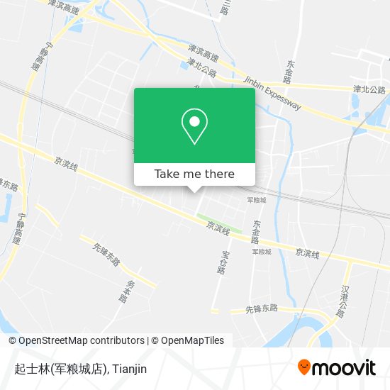 起士林(军粮城店) map