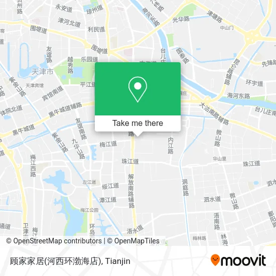 顾家家居(河西环渤海店) map