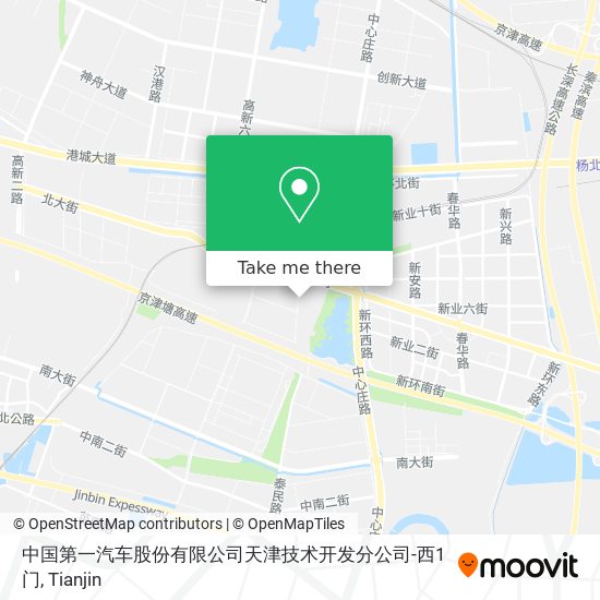 中国第一汽车股份有限公司天津技术开发分公司-西1门 map