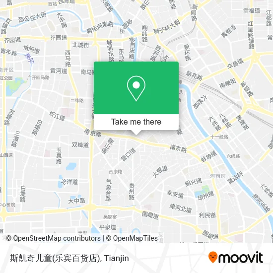 斯凯奇儿童(乐宾百货店) map