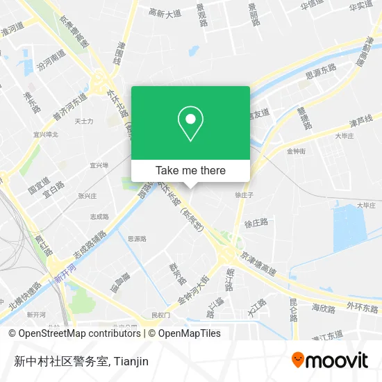 新中村社区警务室 map