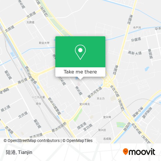 陆港 map