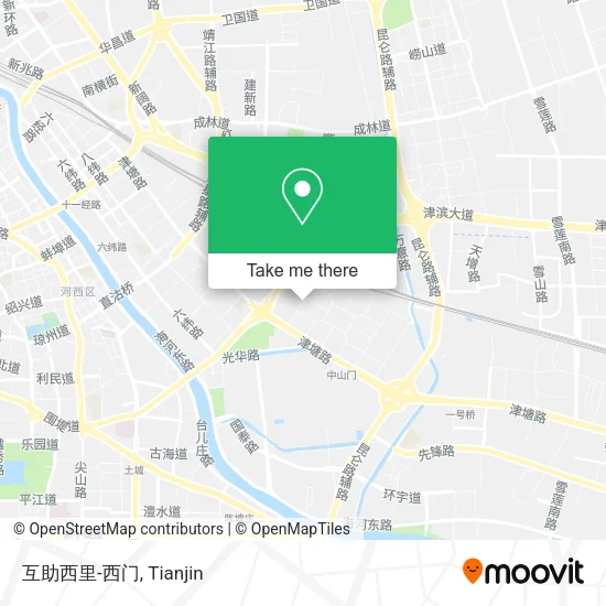 互助西里-西门 map