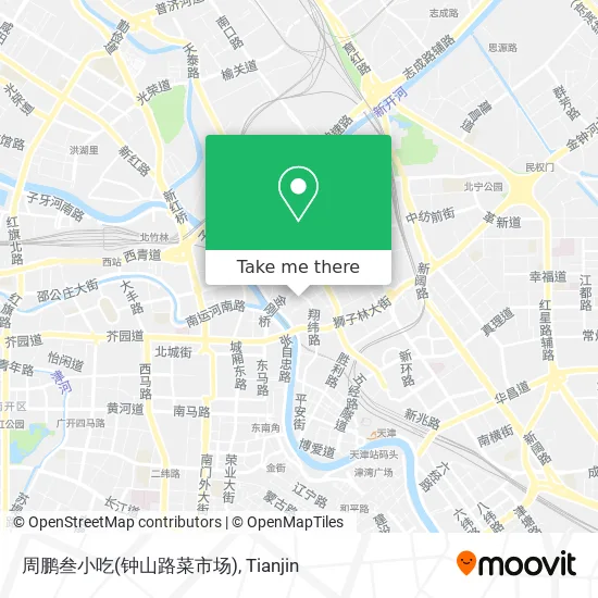 周鹏叁小吃(钟山路菜市场) map