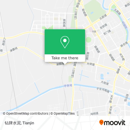 钻牌水泥 map