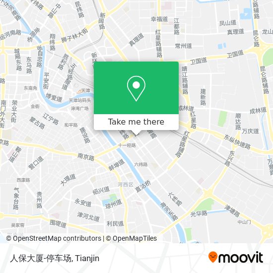 人保大厦-停车场 map