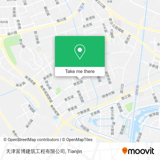 天津富博建筑工程有限公司 map