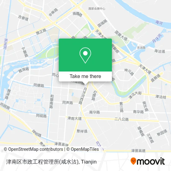 津南区市政工程管理所(咸水沽) map