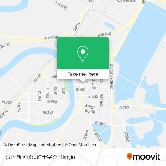 滨海新区汉沽红十字会 map