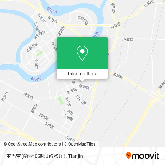 麦当劳(商业道朝阳路餐厅) map