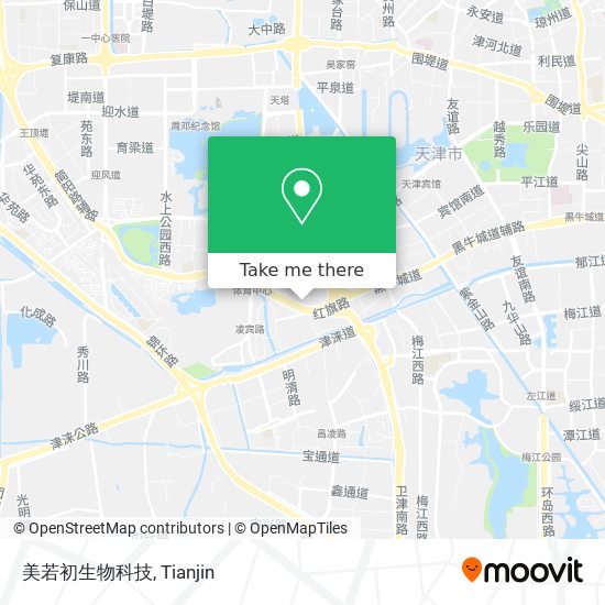 美若初生物科技 map