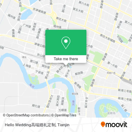 Hello Wedding高端婚礼定制 map
