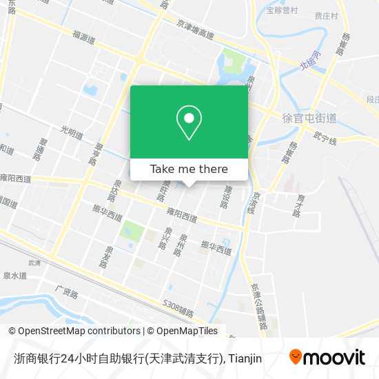 浙商银行24小时自助银行(天津武清支行) map