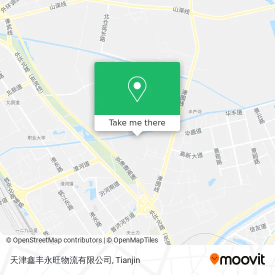 天津鑫丰永旺物流有限公司 map