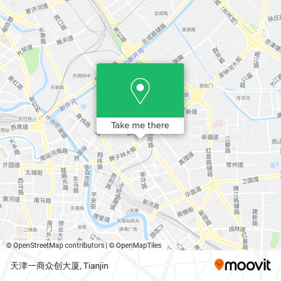 天津一商众创大厦 map