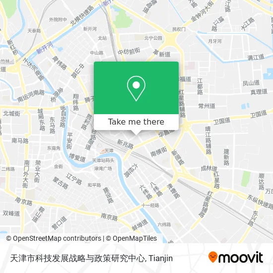 天津市科技发展战略与政策研究中心 map