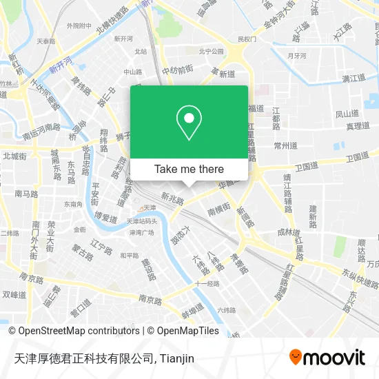 天津厚德君正科技有限公司 map