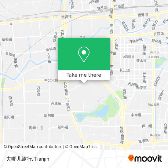 去哪儿旅行 map