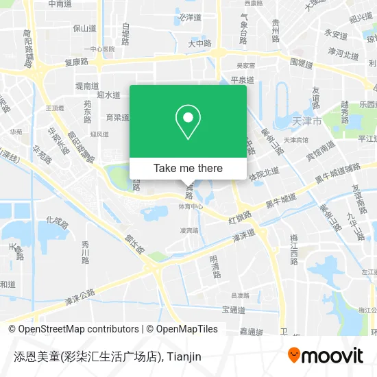 添恩美童(彩柒汇生活广场店) map