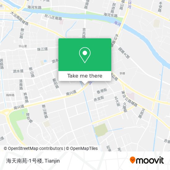 海天南苑-1号楼 map