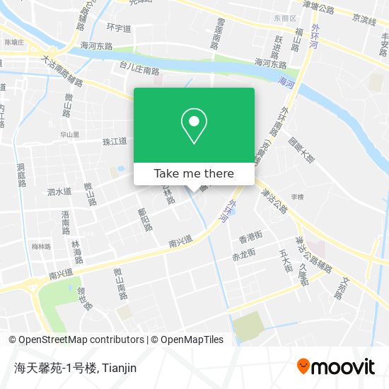 海天馨苑-1号楼 map