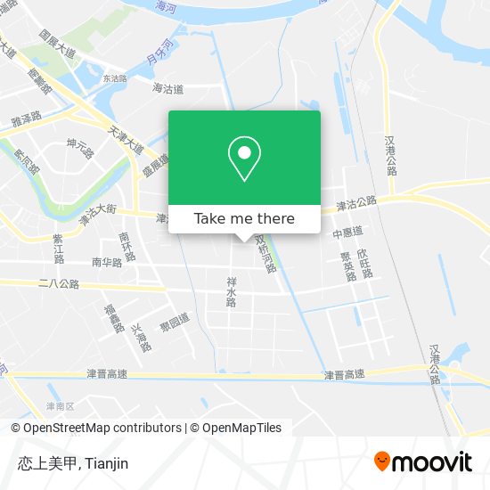 恋上美甲 map