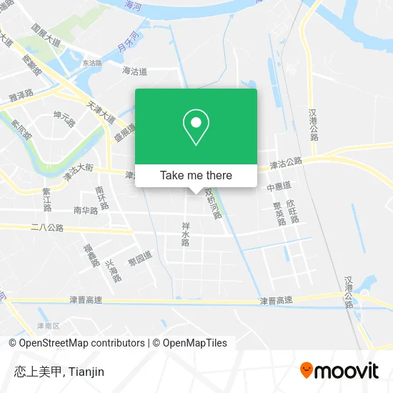 恋上美甲 map