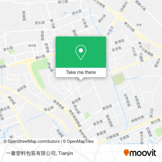 一馨塑料包装有限公司 map