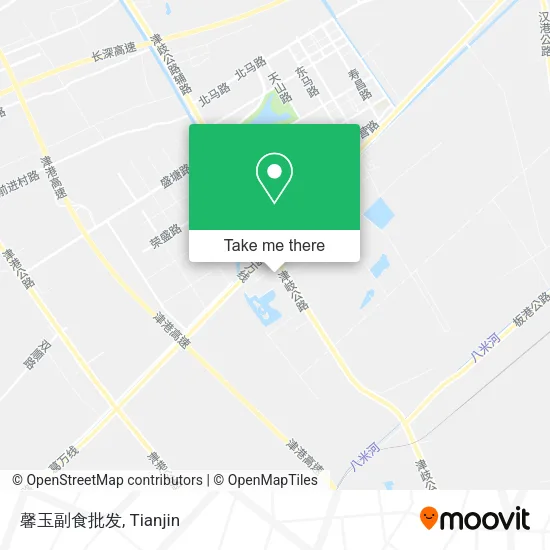 馨玉副食批发 map