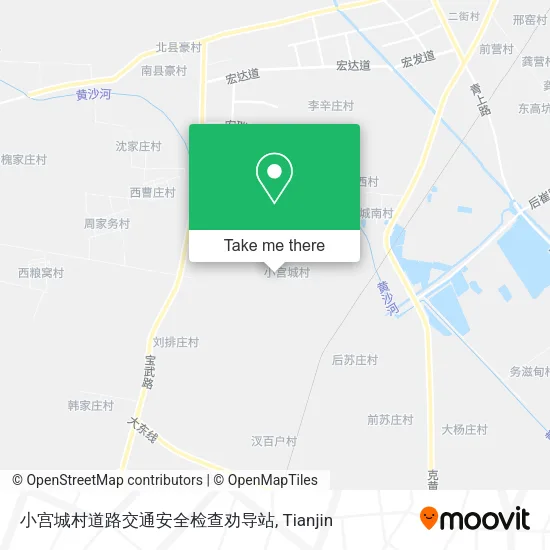 小宫城村道路交通安全检查劝导站 map