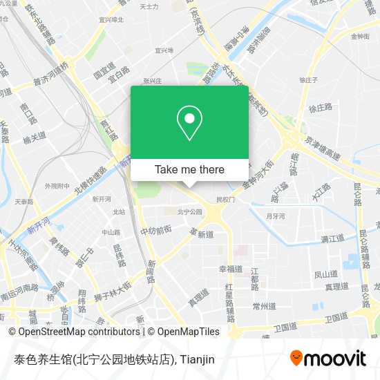 泰色养生馆(北宁公园地铁站店) map