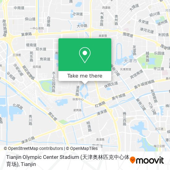 Tianjin Olympic Center Stadium (天津奥林匹克中心体育场) map