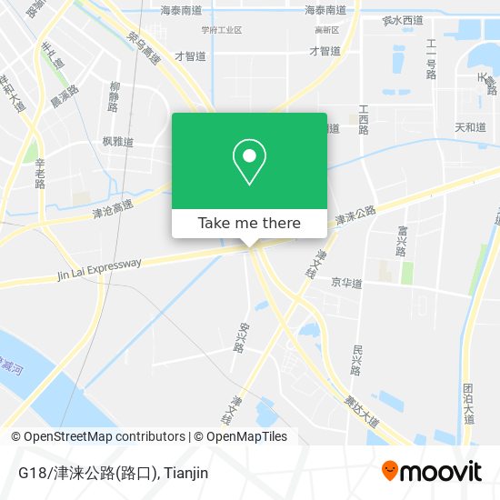 G18/津涞公路(路口) map