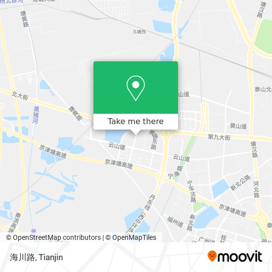 海川路 map