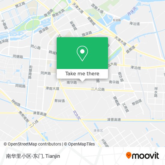 南华里小区-东门 map