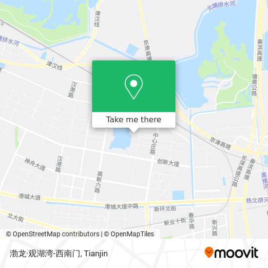 渤龙·观湖湾-西南门 map