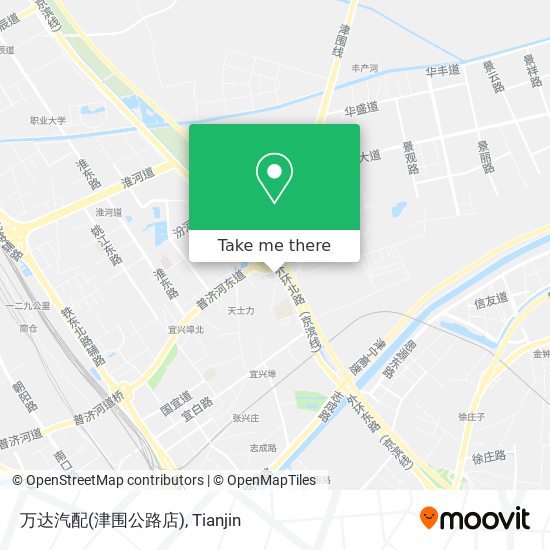 万达汽配(津围公路店) map