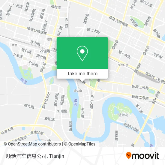 顺驰汽车信息公司 map