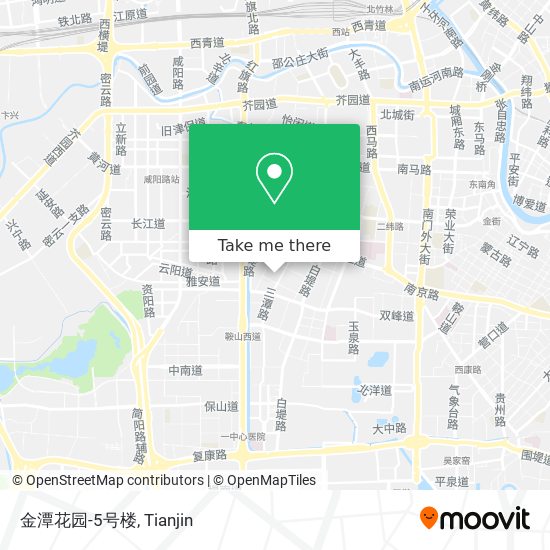 金潭花园-5号楼 map