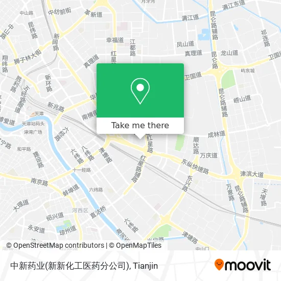 中新药业(新新化工医药分公司) map