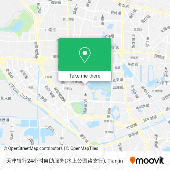 天津银行24小时自助服务(水上公园路支行) map