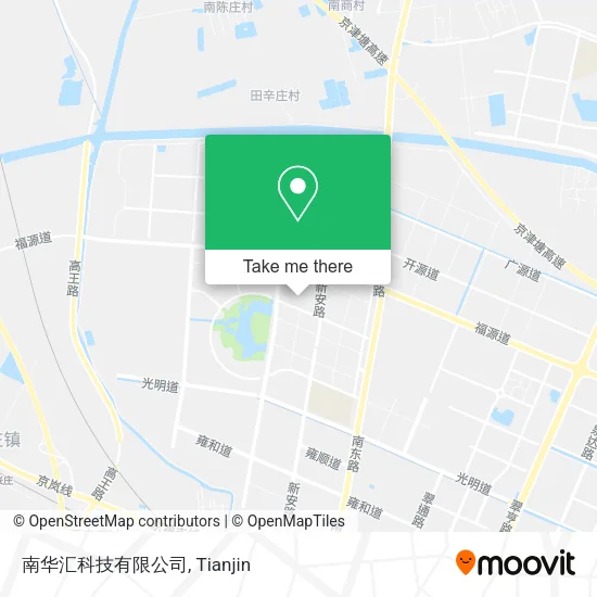 南华汇科技有限公司 map