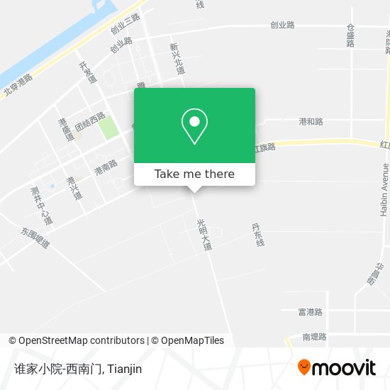 谁家小院-西南门 map