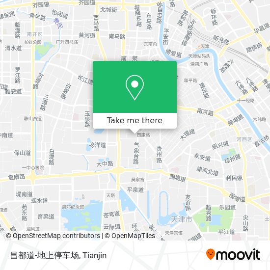 昌都道-地上停车场 map