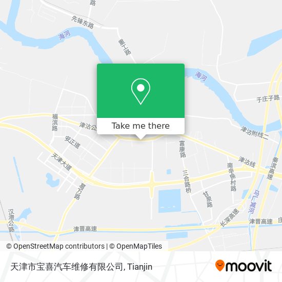 天津市宝喜汽车维修有限公司 map