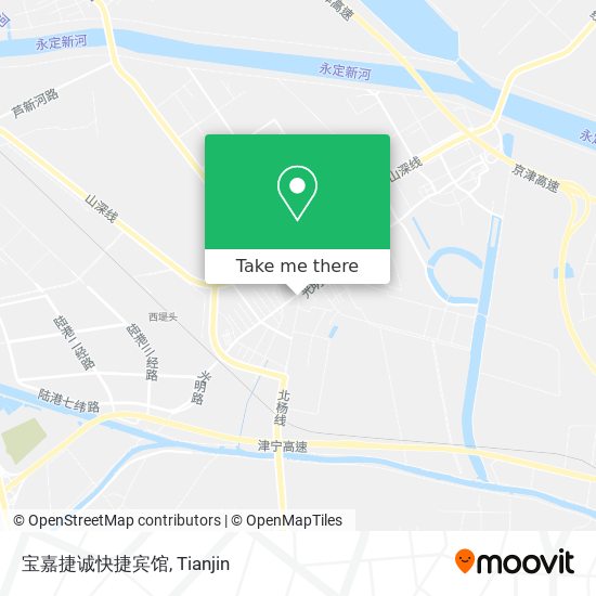 宝嘉捷诚快捷宾馆 map