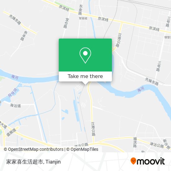 家家喜生活超市 map