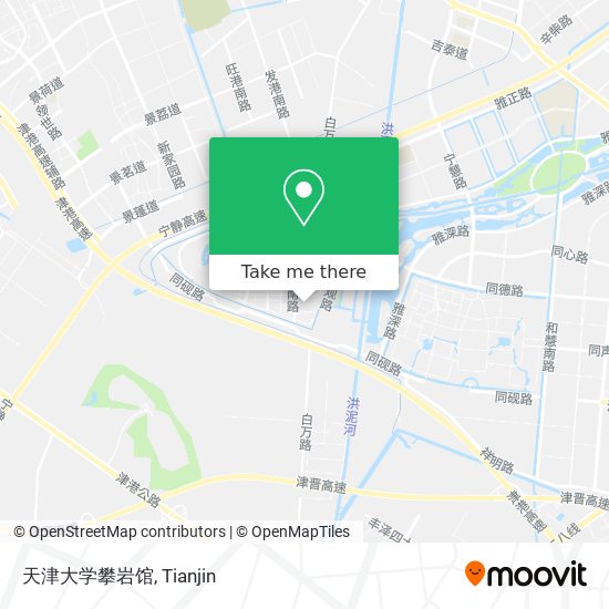 天津大学攀岩馆 map