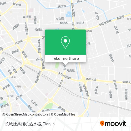 长城灶具烟机热水器 map