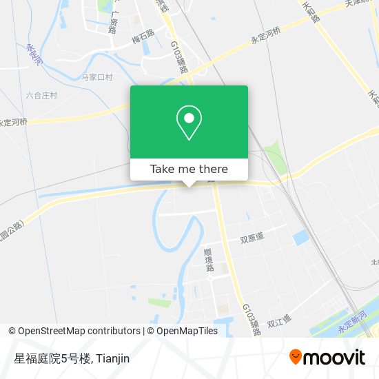 星福庭院5号楼 map